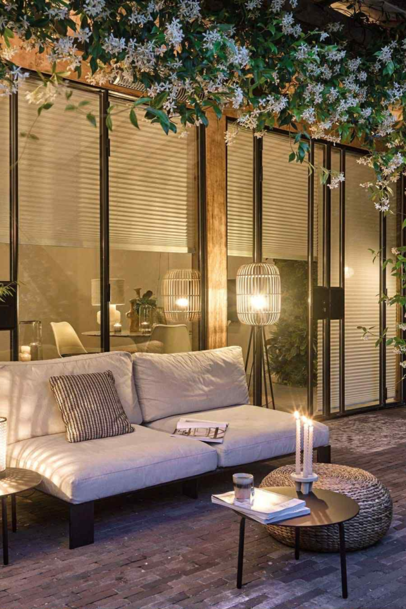 Måttbeställd plisségardin med enkeldrag