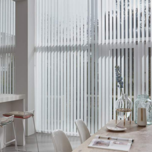 Måttillverkad lamellgardin Elements från Luxaflex (127 mm)