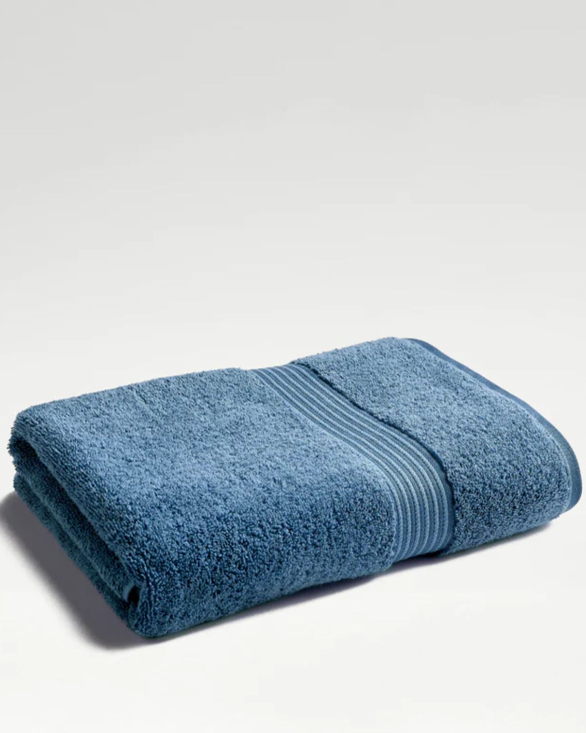 Blå handduk i suprima-bomull - Premium - Supreme från Christy