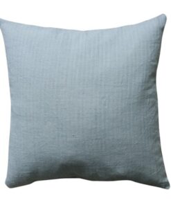Blått kuddfodral - linne- 50x50 - Uni cover - 100% linne