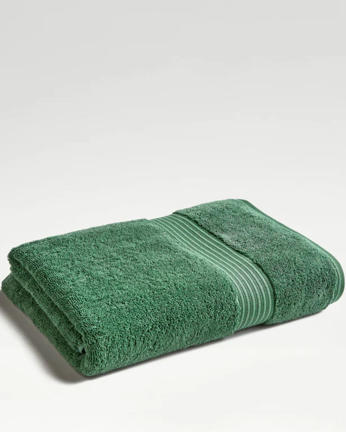 Grön handduk i suprima-bomull - premium - Supreme från Christy