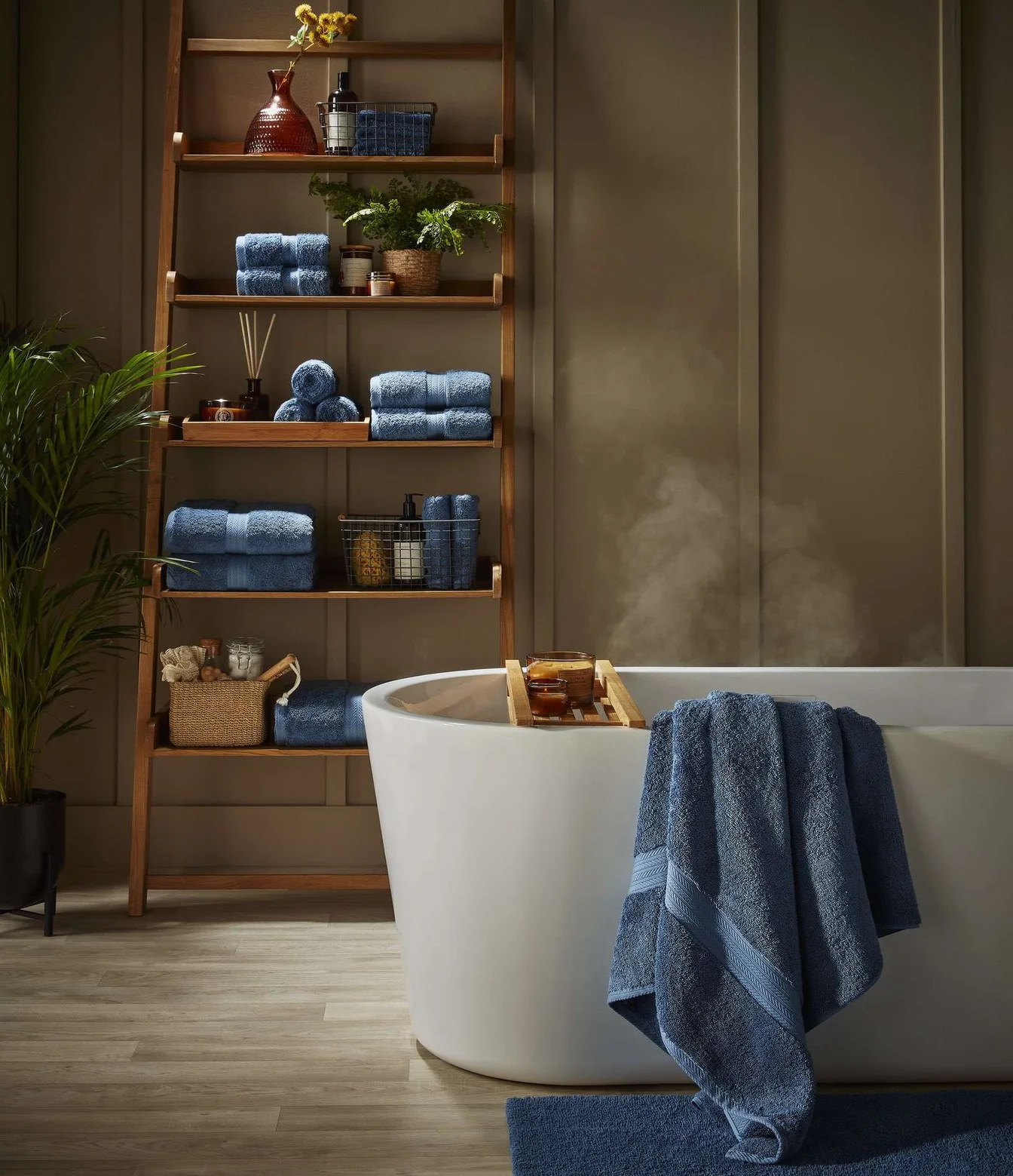 Handduk - Renaissance-blå