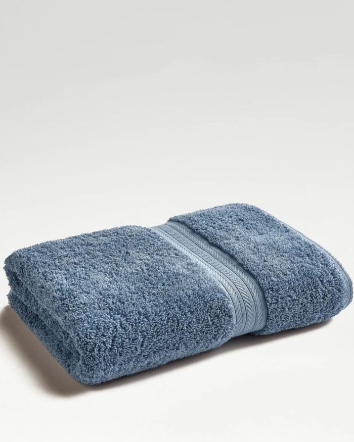 Handduk i 100% egyptisk bomull – Renaissance - Mörkblå - Premium