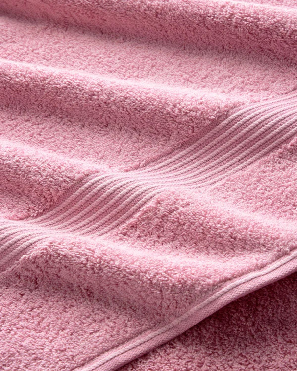 Rosa handduk i suprima-bomull - premium - Supreme från Christy - mjuka & tjocka handdukar