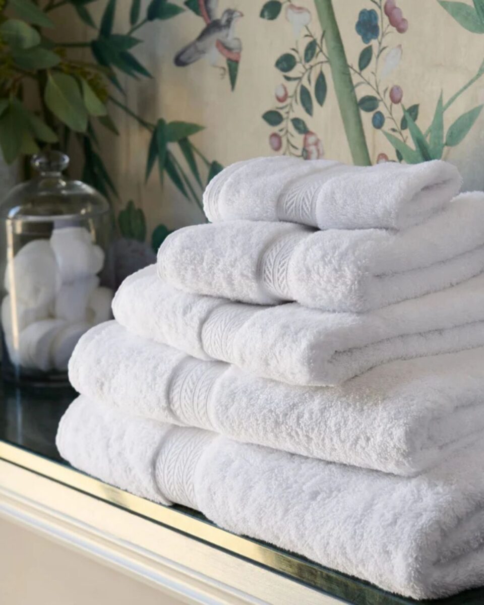 Vita handdukar i frotté - Renaissance