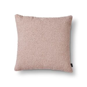 Rosa kuddfodral i bouclé - 50x50 cm - Jakobsdals