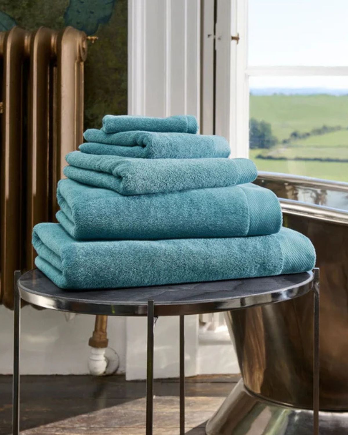 Turkosa handdukar i 100% turkisk bomull - Handdukset - Premium - Luxe från Christy Turkosa handdukar i 100% turkisk bomull - Handdukset - Premium - Luxe från Christy