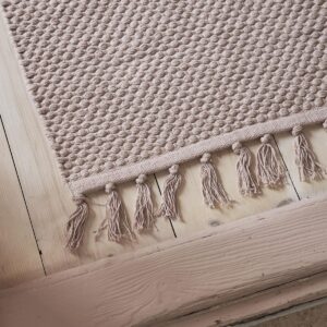 Bomullsmatta 70x200 cm - Gammelrosa - Edith från Boel & Jan