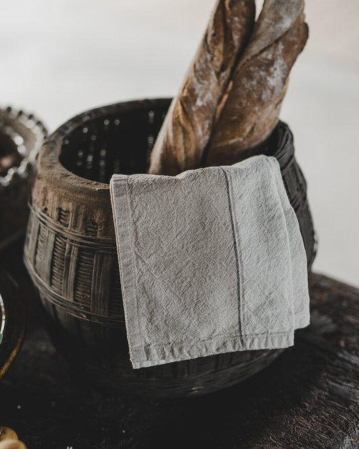 Kökshanddukar - Grå/beige - Line från Jakobsdals - Miljöbild