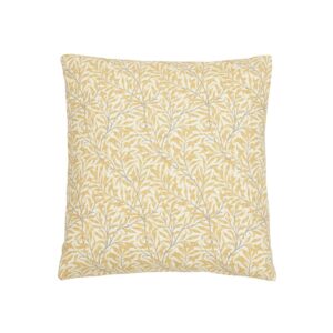 Kuddfodral 50x50 cm - Gul - Bladmönster - Ramas - Boel & Jan