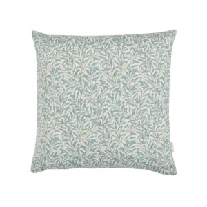 Kuddfodral 50x50 cm - Turkos - Bladmönster - Ramas - Boel & Jan