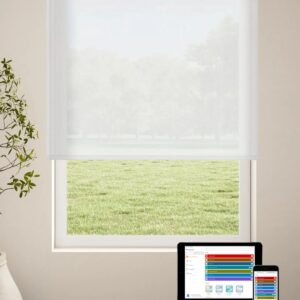 Elektrisk rullgardin - Tät väv - Elements PowerView® från Luxaflex