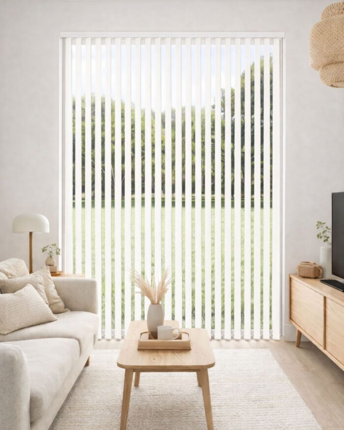 Måttbeställd lamellgardin (89 mm) från Gardinbutiken