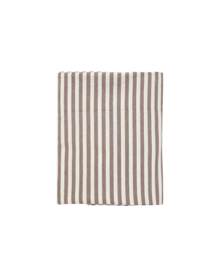 Brunrandig bordsduk - 140x280 - Cuisine - Jakobsdals