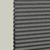 Mörkläggande Duettegardin från Gardinbutiken - Mörkgrå 0033