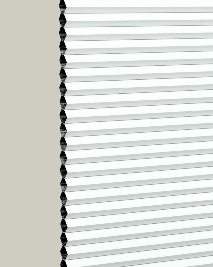 Mörkläggande Duettegardin från Gardinbutiken - Vit 0030