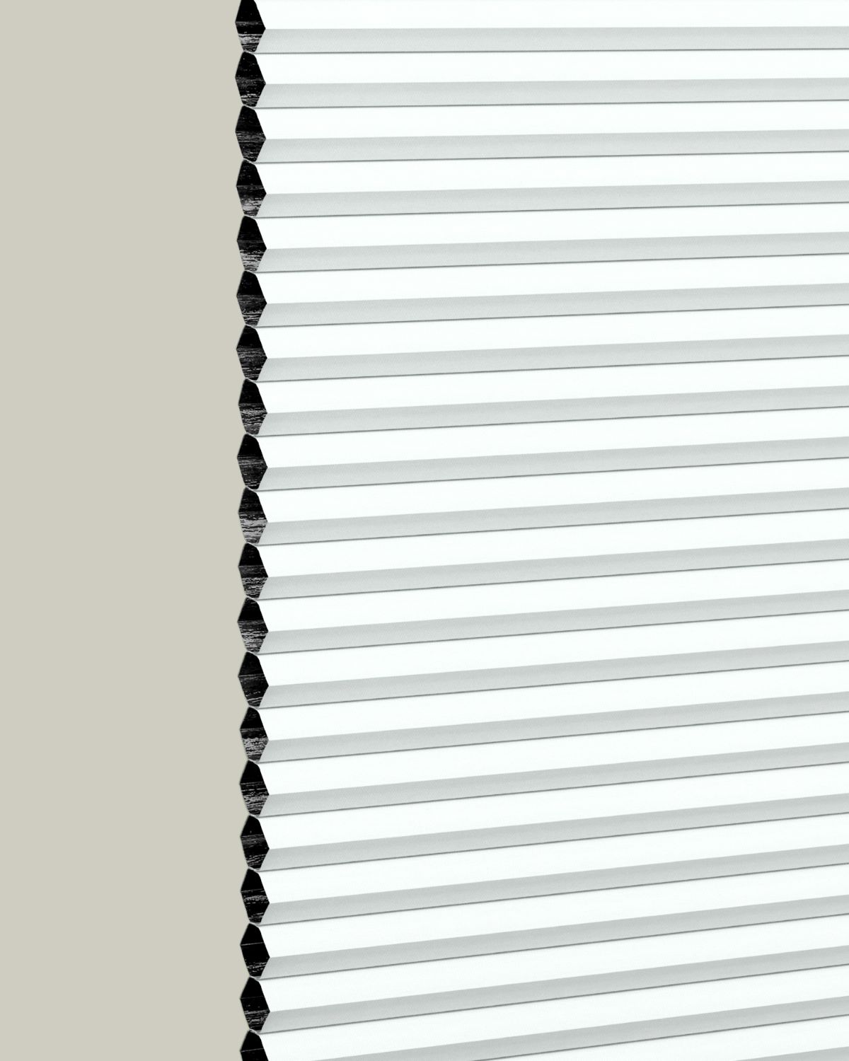 Mörkläggande Duettegardin från Gardinbutiken - Vit 0030