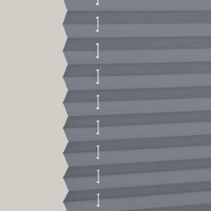 Gratis vävprov - Plisségardin med tät väv från Gardinbutiken