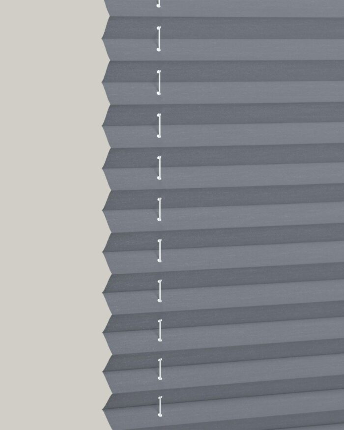 Plisségardin Mörkgrå 04 - Gardinbutiken