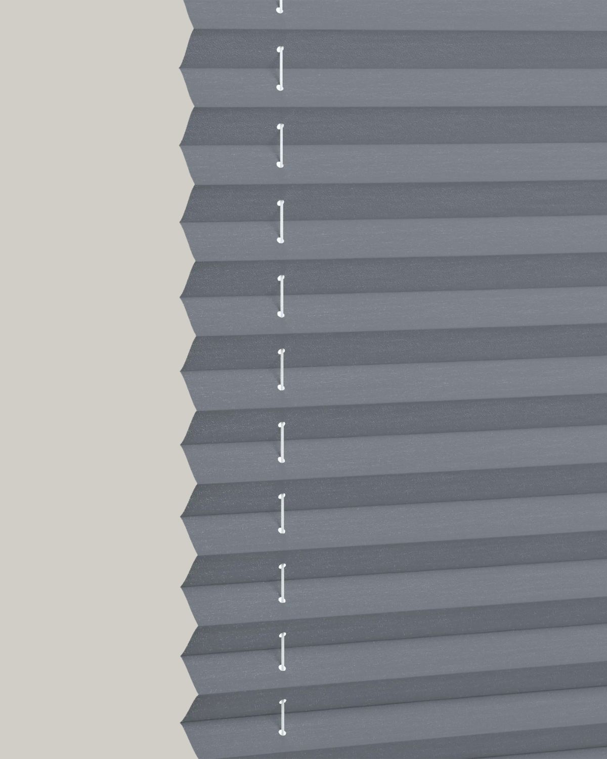Plisségardin Mörkgrå 04 - Gardinbutiken