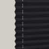 Plisségardin Svart 05 - Gardinbutiken