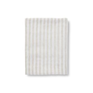 Randig bordsduk - 140x280 - Vit/offwhite - Jakobsdals