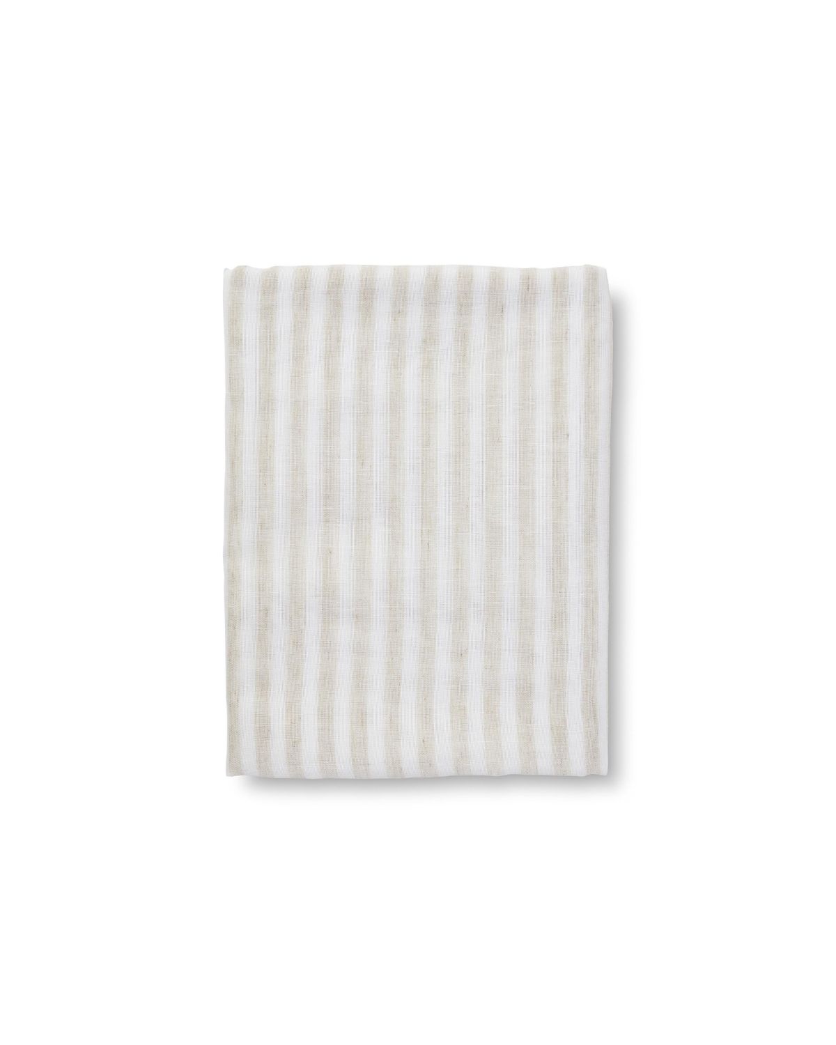 Randig bordsduk - 140x280 - Vitoffwhite - Jakobsdals