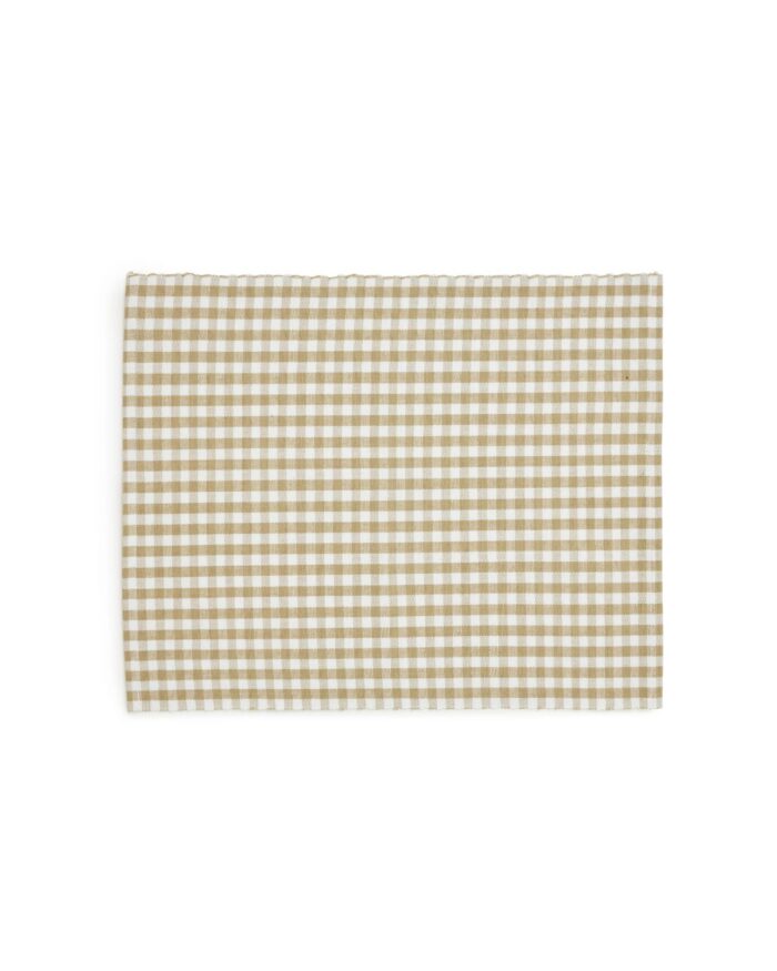 Rutig bordstablett Cafe - Beige/vit - Jakobsdals